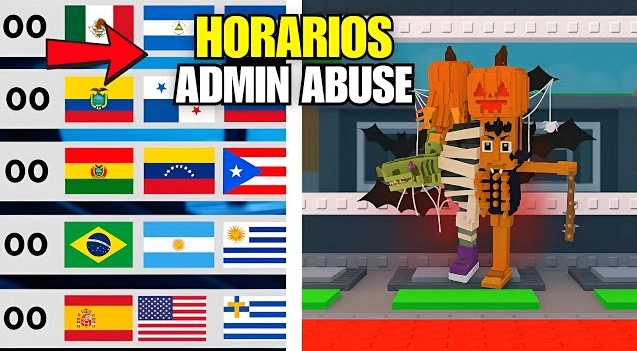 Horarios Admin Abuse de octubre