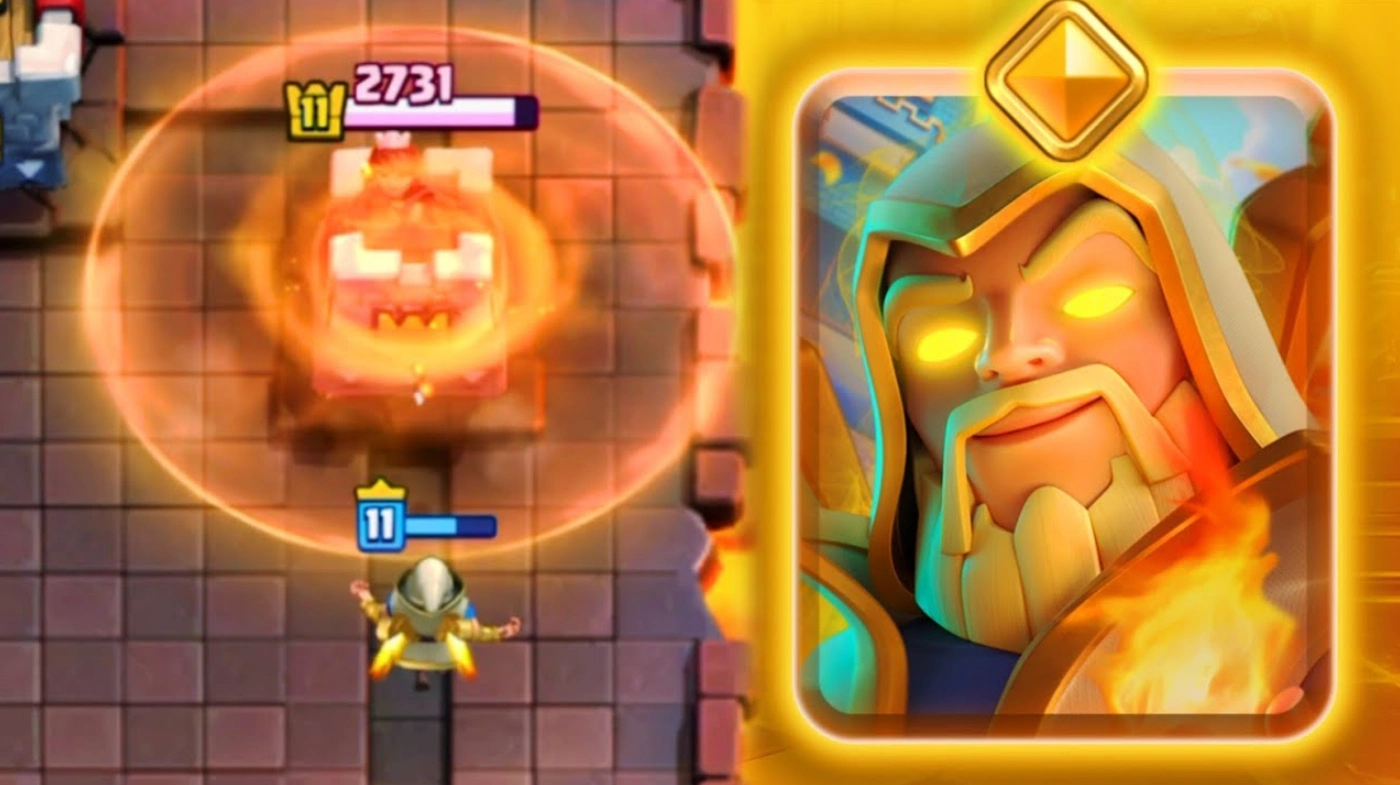 Nuevo mago heroe de Clash Royale