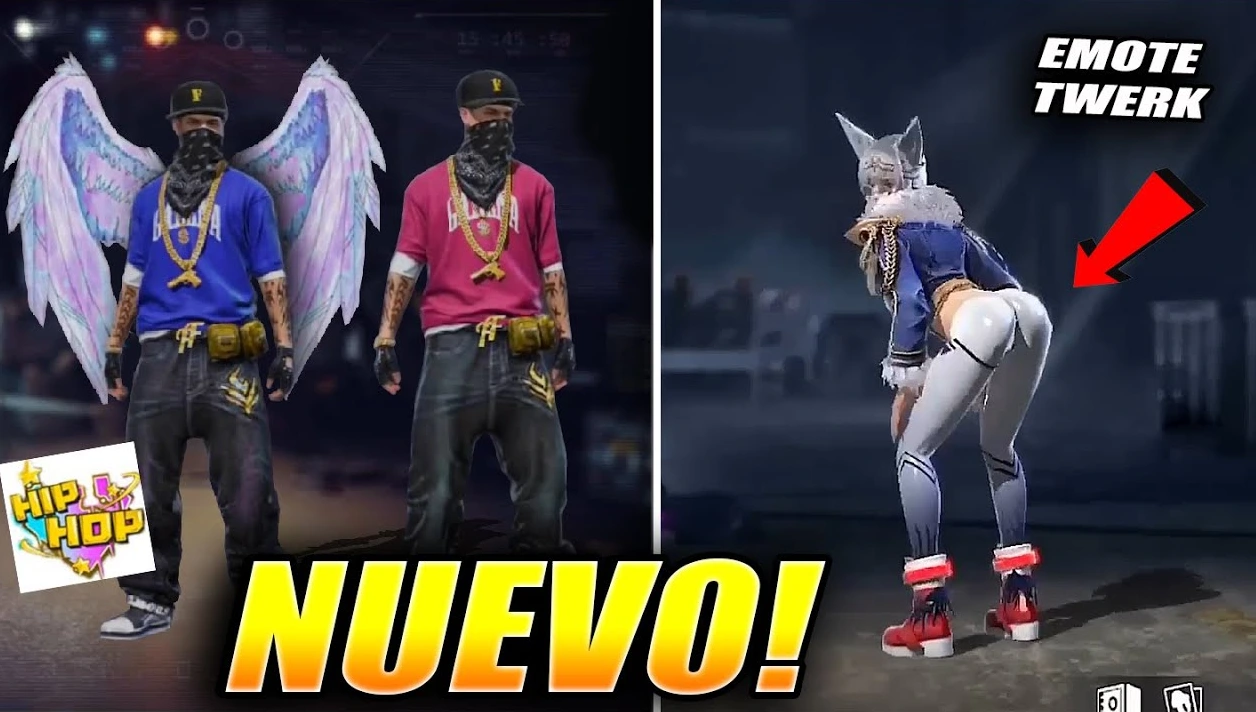 Emote Twerk Free Fire