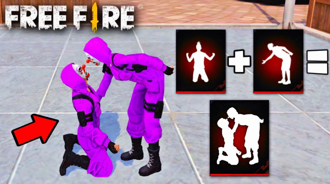 Emotes de duo en Free Fire