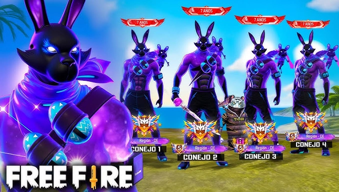 Conejo Gálactico en Free Fire