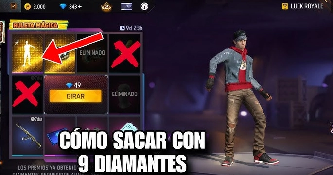 Emote aura de jefe en Free Fire