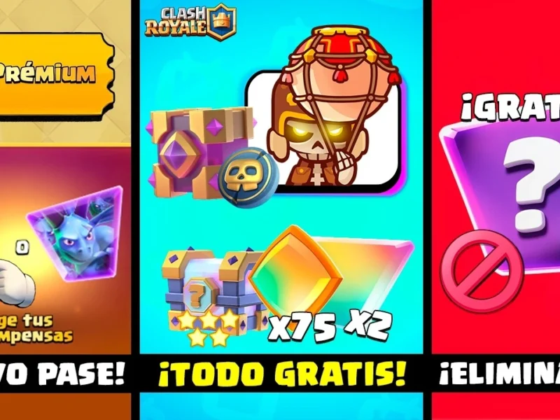 Nuevo Pass Royale y Fragmetos evo Clash Royale