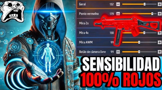 Sensibilidad todo rojo con IA en Free Fire