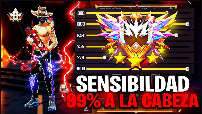 Sensibilidad todo rojo en Free Fire