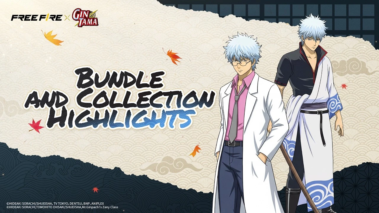 Yorozuya en Free Fire x Gintama