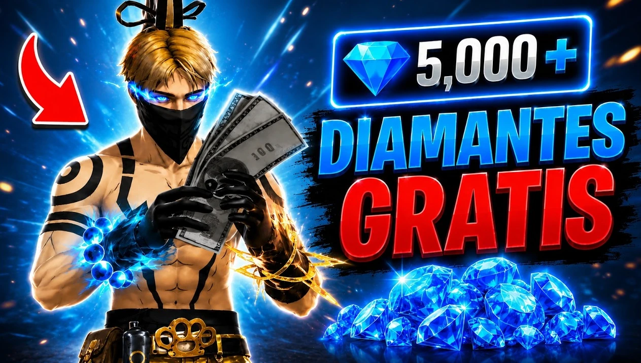 Como conseguir diamantes gratis en Free Fire