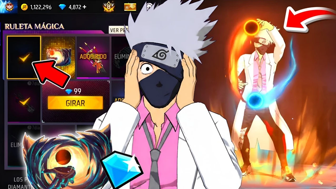 Emote poder del eclipse en Free Fire