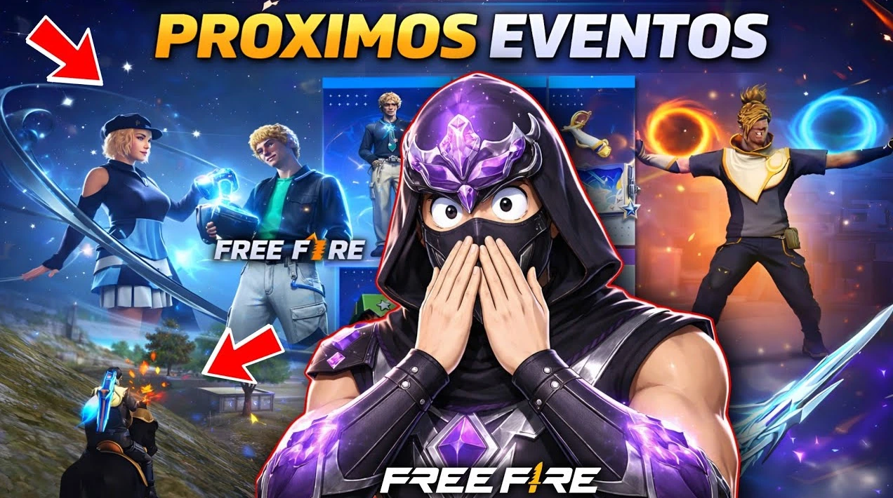 Diamantes en los proximos eventos de Free Fire Junio 2026