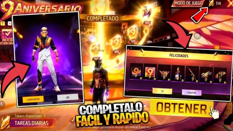 Skin Juramento Ardiente Free Fire