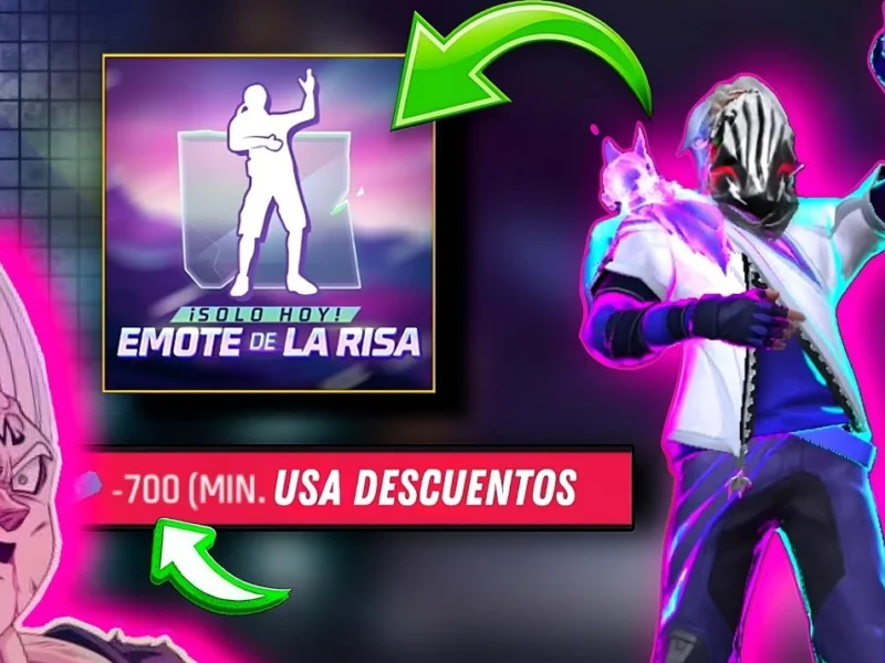 Cómo conseguir el emote de la risa en Free Fire