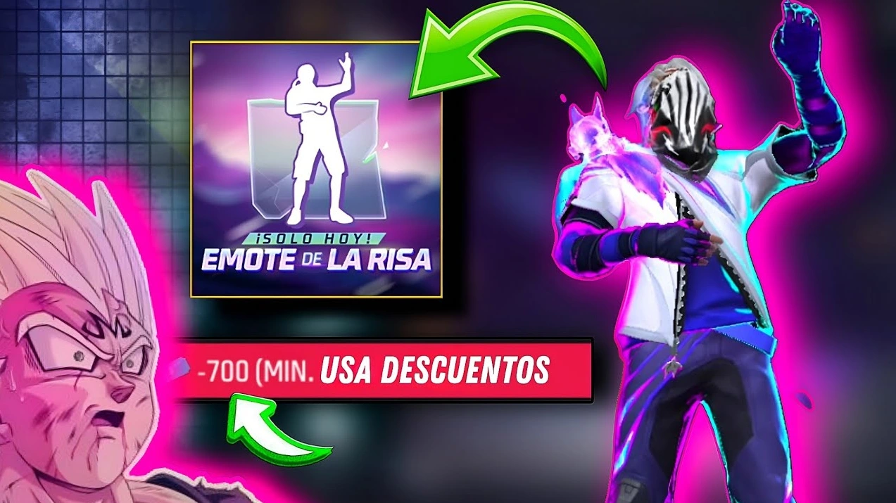 Cómo conseguir el emote de la risa en Free Fire