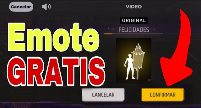 Emote bandera gratis en Free Fire