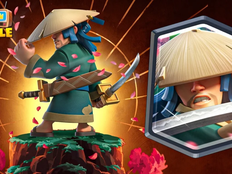 Nueva Legendaria Ronin en Clash Royale