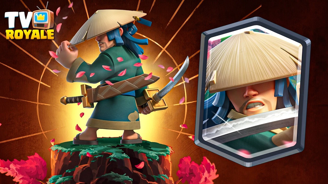 Nueva Legendaria Ronin en Clash Royale
