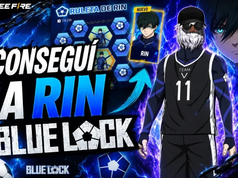 Skin de Rin de Blue Lock en Free Fire